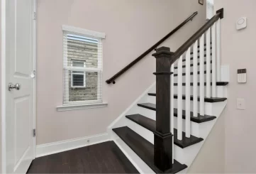 Лестница из бука «Claster Buk», П-образная